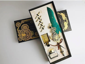 Quill Feather Pen & Ink Set – The Perfect Teacher’s Day Gift